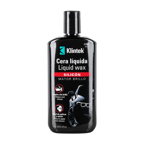 CERA LIQUIDA CON SILICON PARA MAYOR BRILLO 473ML