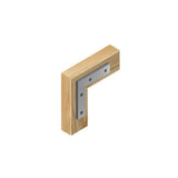 ESCUADRA CANTONERA, 3-1/2" X 3-1/2" POR PIEZA