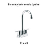JUEGO DE 2 MANERALES PARA LAVABO Y FREGADERO, ELEMENT