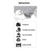 EXTENCION REFORZADA ATERRIZADA 10M CALIBRE 14