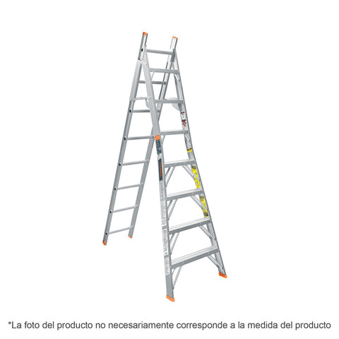 ESCALERA DE COMBINACIÓN, TIPO LL, 13 ESCALONES