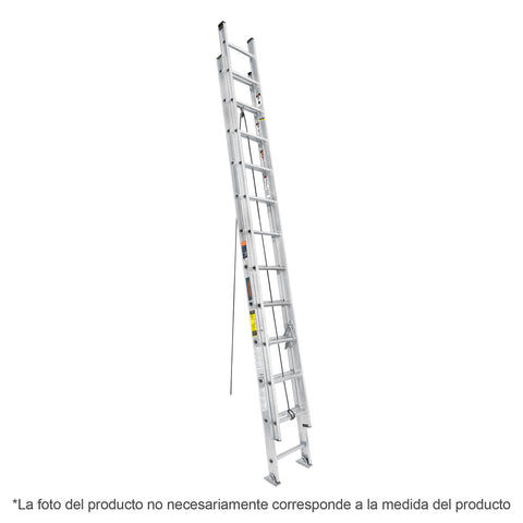 ESCALERA DE EXTENSIÓN, 16', TIPO III
