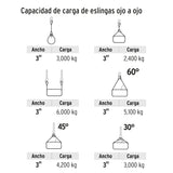 ESLINGA DE 3' X 4M