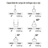 ESLINGA DE 4' X 10M