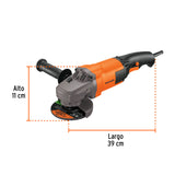 ESMERILADORA ANGULAR 4-1/2', PROFESIONAL, 1200 W