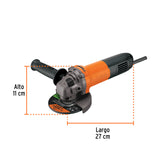 ESMERILADORA ANGULAR 4-1/2', PROFESIONAL, 800 W