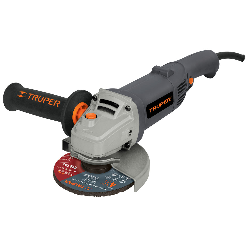ESMERILADORA 4-1/2", INDUSTRIAL, 1050 W