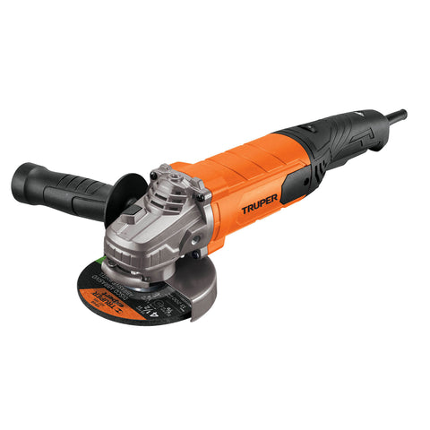 ESMERIALDORA ANGULAR 4-1/2" 1100W, PROFECIONAL TRUPER
