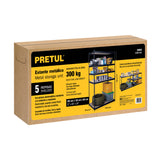 ESTANTE METALICO 5 REPISAS MDF 183X61X122 CAPACIDAD 60 KG