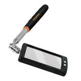ESPEJO RECTANGULAR TELESCSPICO DE INSPECCISN C/LUZ LED,5X9CM