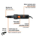 ESMERIL RECTO, 1/4", INDUSTRIAL, 600 W