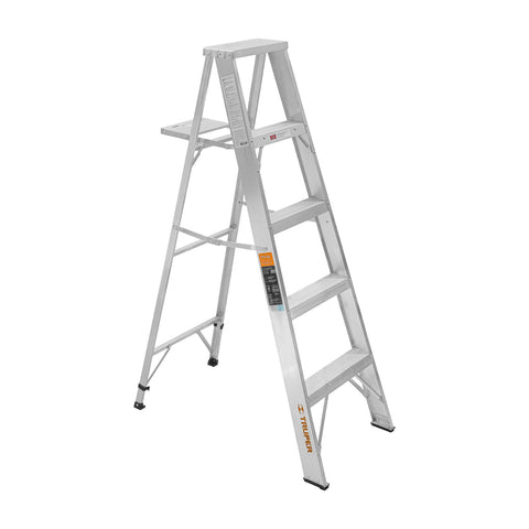 ESCALERA DE TIJERA, ALUMINIO, TIPO LL, 4 ESCALONES