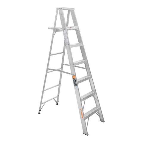 ESCALERA DE TIJERA 100% ALUMINIO TIPO LL 6 PELDAQOS, TRUPER
