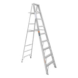 ESCALERA DE TIJERA 100% ALUMINIO TIPO LL 8 PELDAQOS, TRUPER