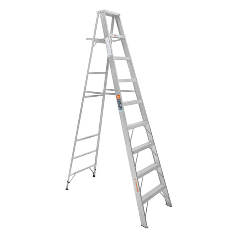 ESCALERA DE TIJERA 100% ALUMINIO TIPO LL 8 PELDAQOS, TRUPER