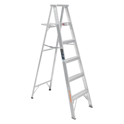 ESCALERA DE TIJERA 100% ALUMINIO TIPO LLL 5 PELDAQOS, TRUPER