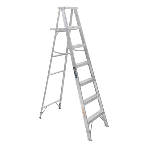 ESCALERA DE TIJERA 100% ALUMINIO TIPO LLL 6 PELDAQOS, TRUPER