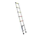 ESCALERA TELESCSPICA,13 PELDAQOS, TIPO II, CAPACIDAD 102KG