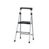 ESCALERA TUBULAR, PLEGABLE, 2 PELDAÑOS, ALUMINIO