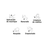 ESPATULA DE 5 USOS DE 2-1/2' PROFESIONAL