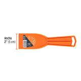 ESPATULA FLEXIBLE DE PLASTICO DE 2'