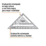 ESCUADRA DE ALUMINIO PARA TABLAROCA, 7' (177 MM)