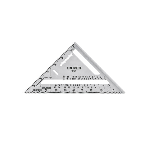 ESCUADRA DE ALUMINIO PARA TABLAROCA, 7' (177 MM)