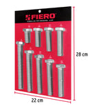 EXHIBIDOR FIERO CON TORNILLOS TIPO MAQUINA, 5/8'
