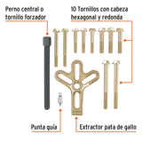 EXTRACTOR TIPO PATA DE GALLO