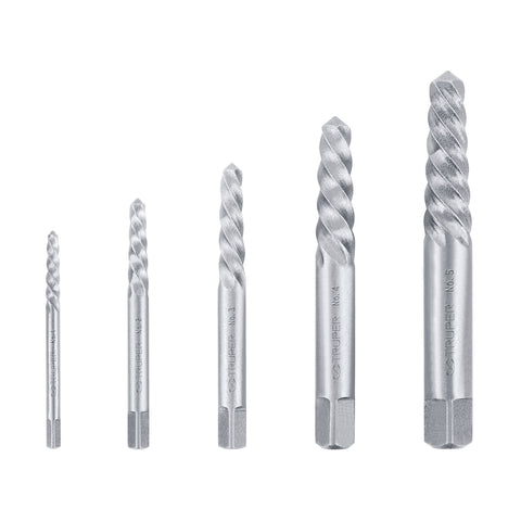 JUEGO DE EXTRACTORES DE TORNILLOS 5 PZAS