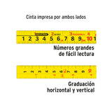 FLEXÓMETRO AUTO LOCK, 5.5 M, CINTA 1"