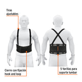 FAJA VENTILADA CON TIRANTES, TALLA GRANDE 11966