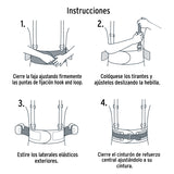 FAJA LUMBAR NARANJA C/CINTAS DE ALTA VISIBILIDAD, CH, TRUPER
