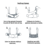 FAJA CON TIRANTES AJUSTABLES,TALLA CHICA