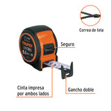 FLEXÓMETRO COMPACTO CON GRIP, 5.5 M, CINTA 1"