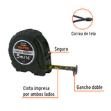 FLEXOMETRO CINTA NEGRA 5M, 19MM, TRUPER