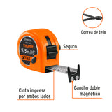 FLÉXOMETRO FATBOY DE 5.5 M, CINTA 1-1/8"