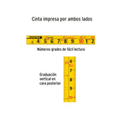 FLEXSMETRO GRIPPER 5.5M CINTA 25MM DISPLAY BOX CON 12 PIEZAS