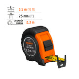 FLEXÓMETRO GRIPPER DE 5.5 M CINTA ANCHA
