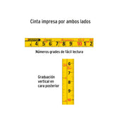 FLEXSMETRO GRIPPER 5 M CINTA 13 MM DISPLAY BOX CON 12 PIEZAS