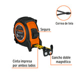 FLEXÓMETRO INDUSTRIAL, 5 M, CINTA 3/4"