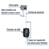 INTERRUPTOR ELECTRICO PARA FLOTADOR