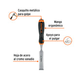 FORMON D/HOJA LARGA 1' MGO C/CASQUILLO