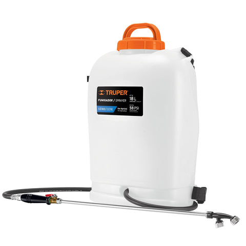 FUMIGADOR DE 18 L ELICTRICO CON BATERMA ION LITIO DE 12 V