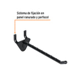 GANCHO DE PLASTICO PARA PERFOCEL Y PARA RANURADO, 4', TRUPER