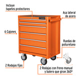 GABINETE MOVIL, 6 CAJONES, 130 KILOS