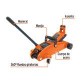 GATO HIDRAULICO DE PATIN DE 2.5 TON.