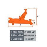 GATO HIDRAULICO DE PATIN DE 2.5 TON.
