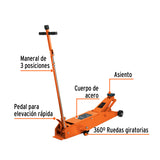 GATO DE PATIN 5 TON PROF