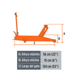 GATO DE PATIN 5 TON PROF